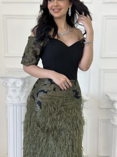 Green dress