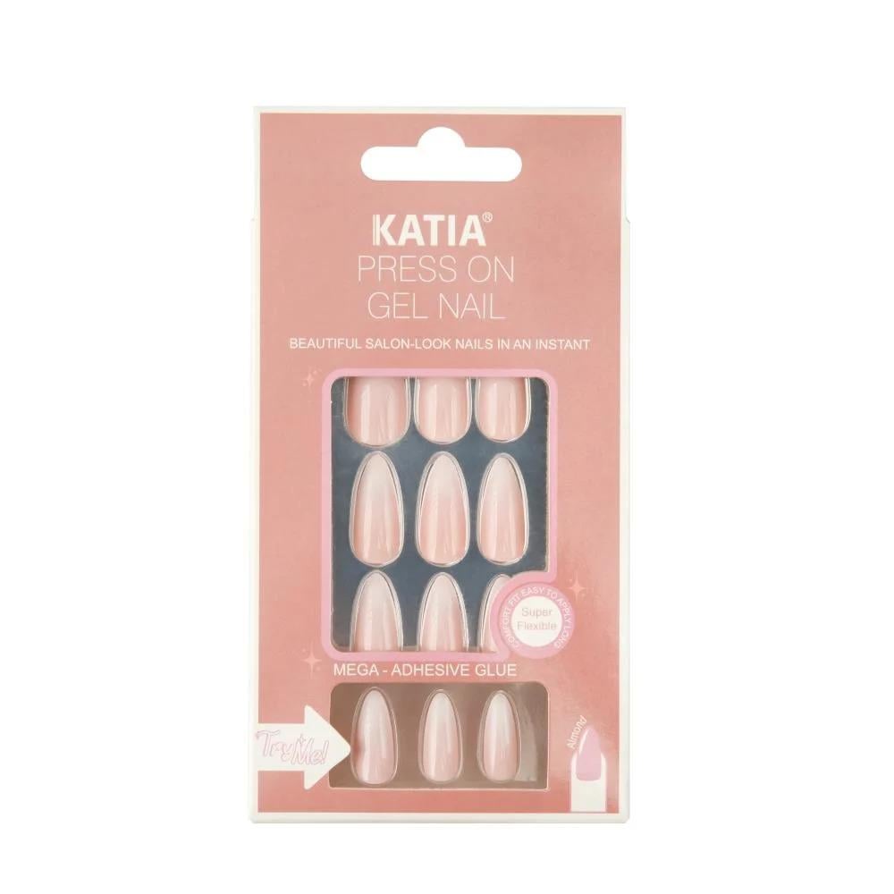 كاتيا اظافر جل لاصق ذاتي ألموند اومبري 102 - KATIA Almond Ombre Nails 102