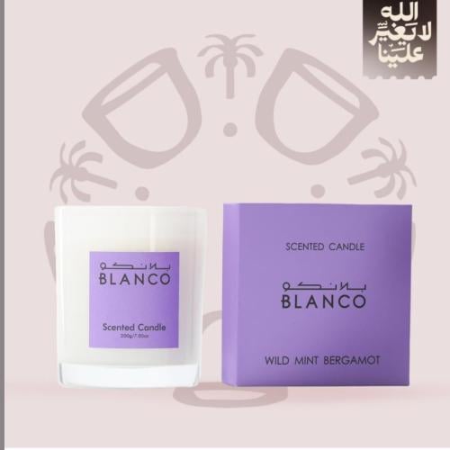 بلانكو شمعة بينك بوني - Pink Poeny Candle Blanco