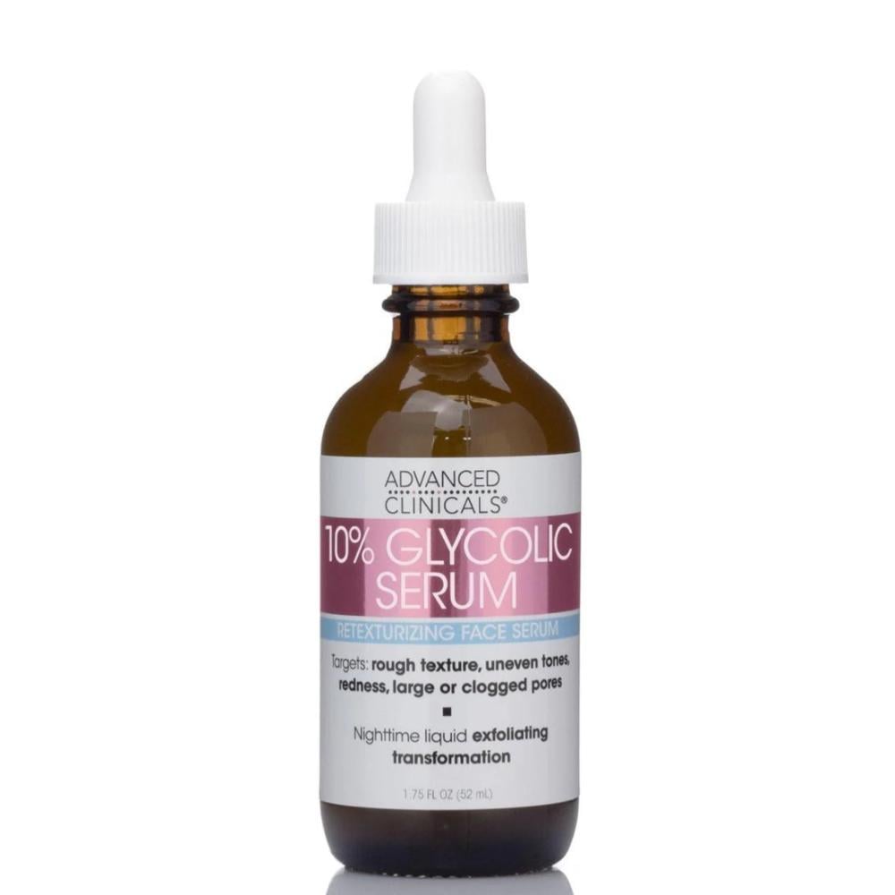 ادفانسد كلينكالز سيروم الجليكوليك 10% 52 مل - Advanced Clinicals Glycolic Serum 52ml