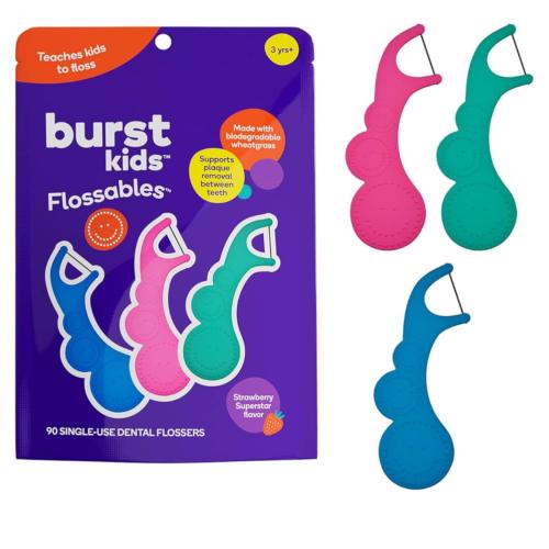 اعواد تنظيف الاسنان من بورست - Burst Kids Flossabl...