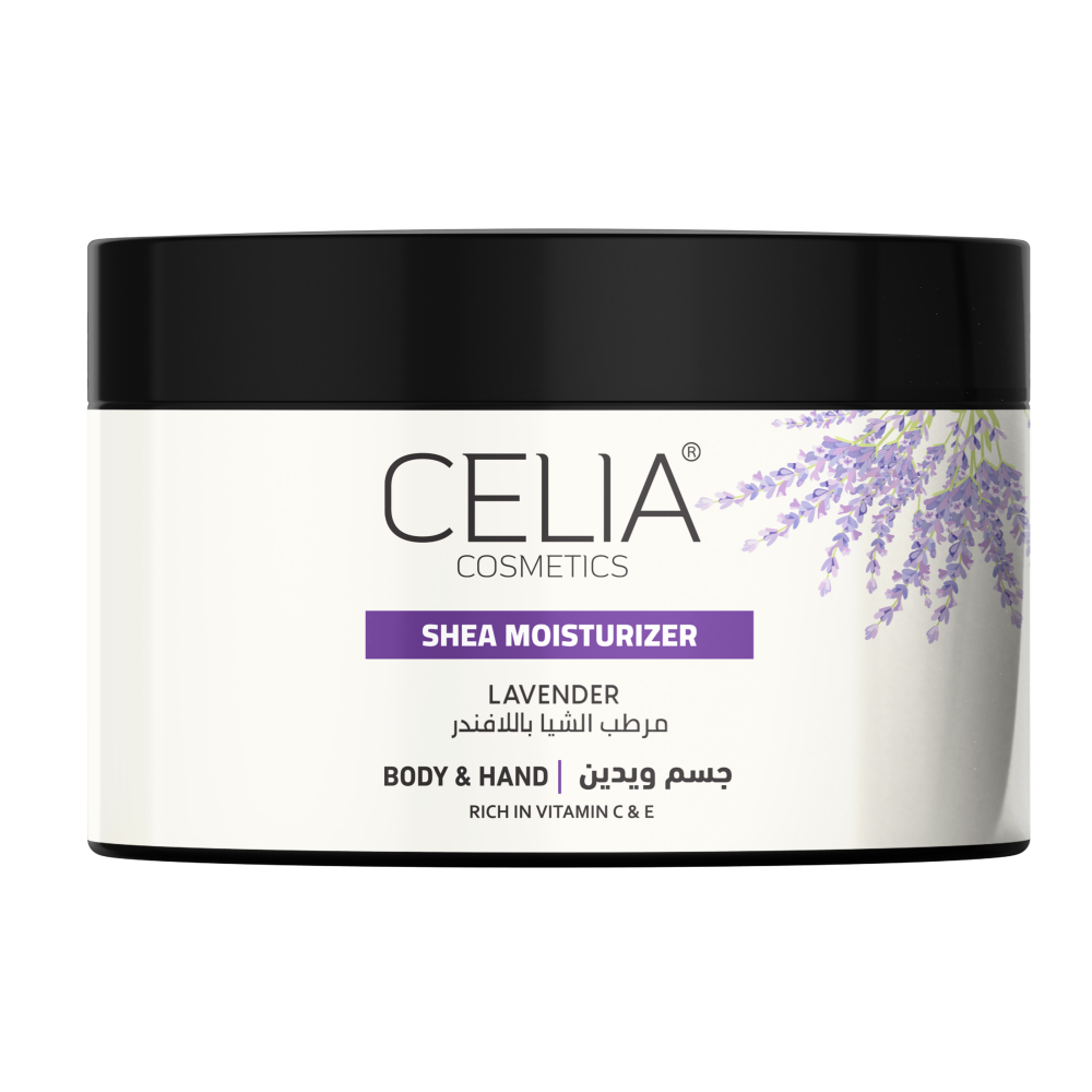سيليا مرطب الجسم بزبدة الشيا واللافندر 300 غرام - Celia Body Butter Lavander & Shea Butter