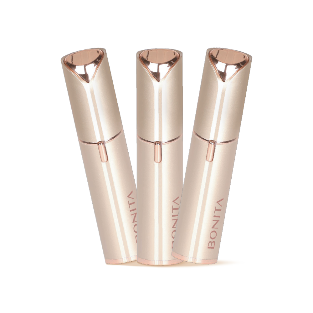 بكج بونيتا جهاز إزالة شعر الوجه  3 قطع - Bonita Facial Hair Remover