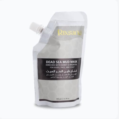 قناع وجه طين البحر الميت بالعسل وزيت الارغان للجسم...