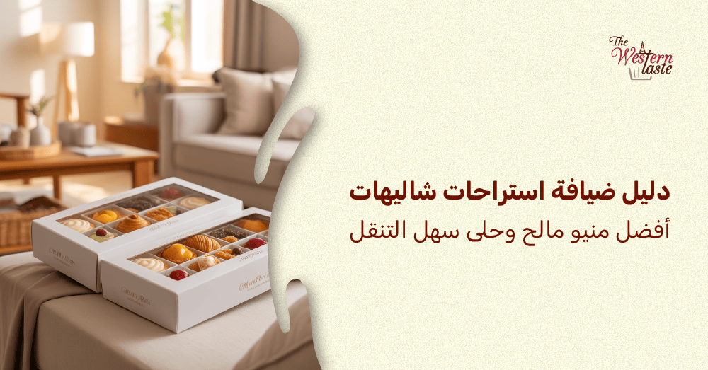 دليل ضيافة استراحات وشاليهات بوكسات حلى وموالح سهلة التنقل للرحلات