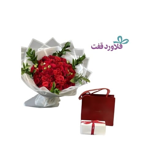 عطر كارتير وباقه ورد