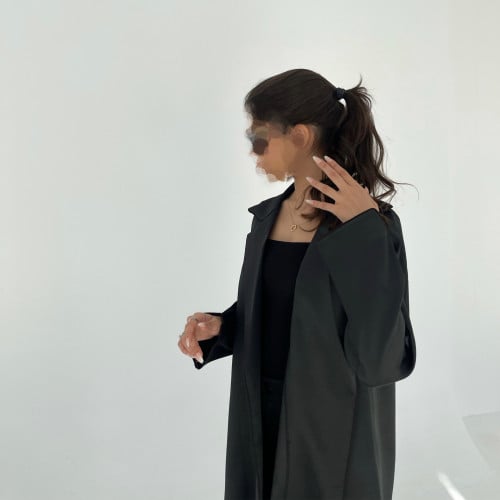 BLACK BLAZER ABAYA