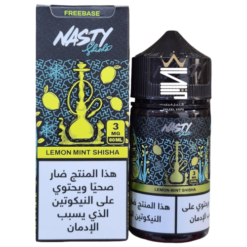NASTY LEMON MINT SHISHA 60ml - Buy Online in KSA | Ekleel Vape - Ekleel Vape Store Original Flavors and Salt Nic Devices Saudi Arabia NASTY LEMON MINT SHISHA 60ml - Buy Online in KSA | Ekleel Vape - Ekleel Vape Store Original Flavors and Salt Nic Devices Saudi Arabia
