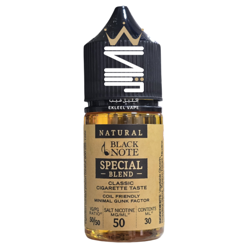 Black Note Special Blend Classic 30ml Nicotine Salt ekleelvape - Ekleel Vape Store Original Flavors and Salt Nic Devices Saudi Arabia Black Note Special Blend Classic 30ml Nicotine Salt ekleelvape - Ekleel Vape Store Original Flavors and Salt Nic Devices Saudi Arabia