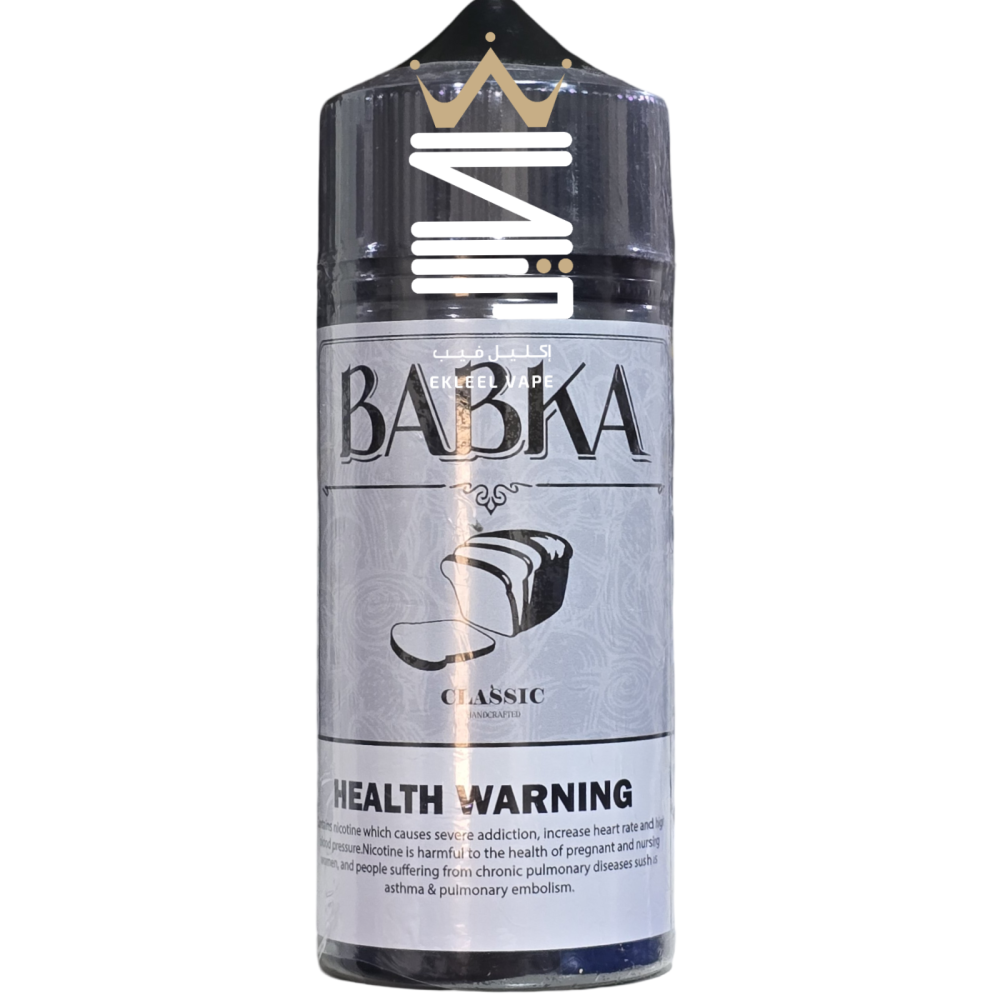 Classic Babka Vape Juice 100ml Freebase Saudi