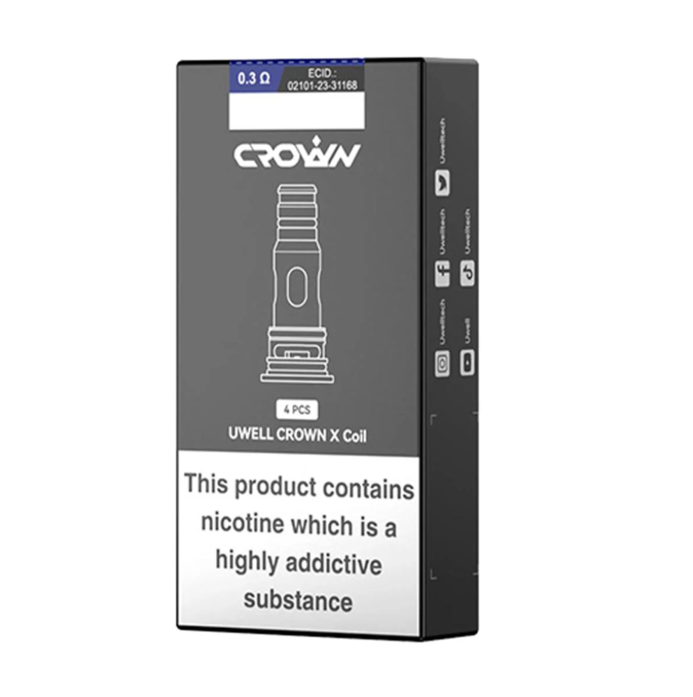 uwell crown coils Buy Uwell Crown X Replacement Coil (4pcs/Pack) for the best price in  Indonesia main image 1