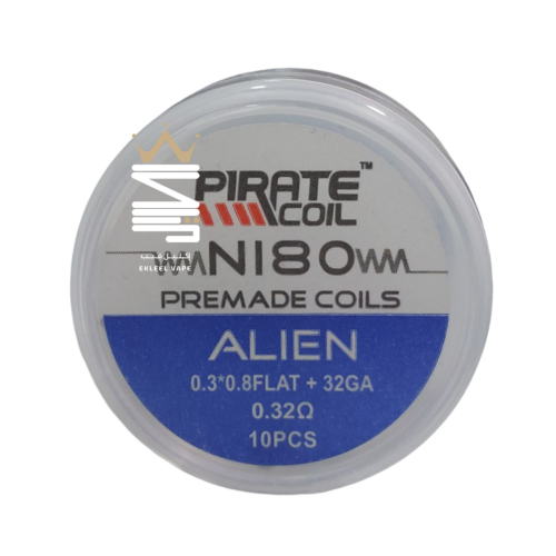 اسلاك بيريت 0.32 الاين - PIRATE COIL FUSED CLAPTON