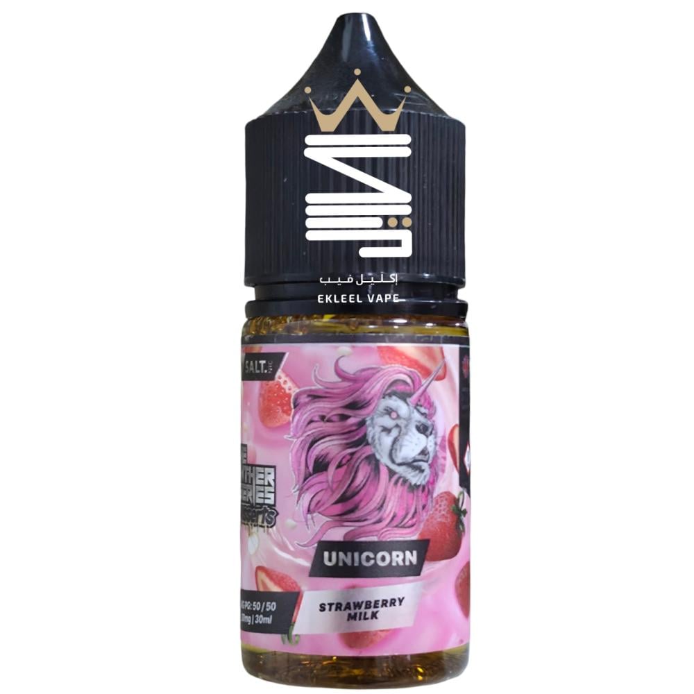 unicorne vape Unicorn Strawberry Milk Panther Salt Nic 30ml Buy Saudi