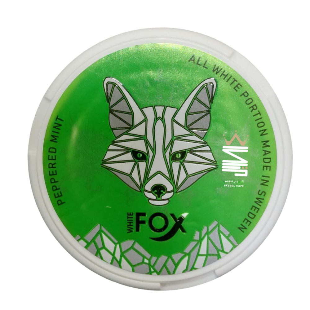 أخضر نكهة نعناع - GREEN PEPPERED MINT | قوة 5/8 | نيكوتين 12mg ( اصدار رقم 2 )