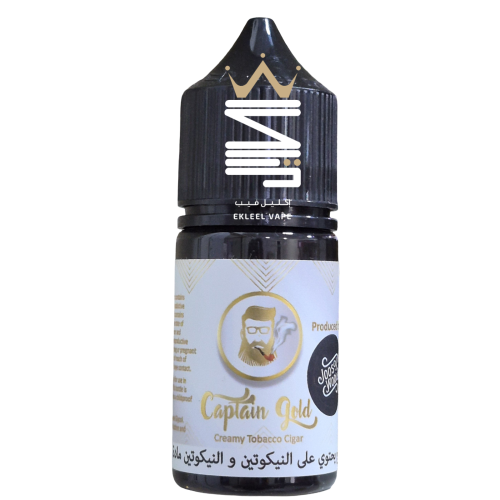 vape innokin coolfire z80 Captain Gold Creamy Cigar Tobacco Salt 30ml 30 50mg EKLEEL VAPE