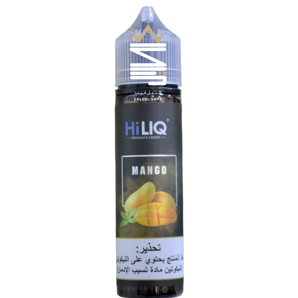 Hiliq Mango 60ml Freebase Vape Juice Saudi Arabia Ekleel Vape