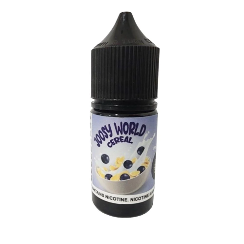 Juicy World Blueberry Corn Flakes Salt Nic 30ml 30/50mg | EKLEEL VAPE -  Ekleel Vape Store Original Flavors and Salt Nic Devices Saudi Arabia