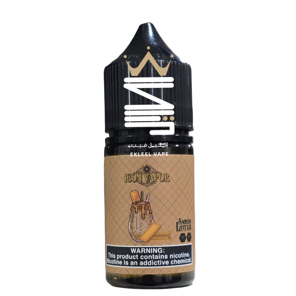 Sacred Lotus Salt Icon Vape 30ml 20mg Salt Nic EKLEEL VAPE - Ekleel Vape  Store Original Flavors and Salt Nic Devices Saudi Arabia