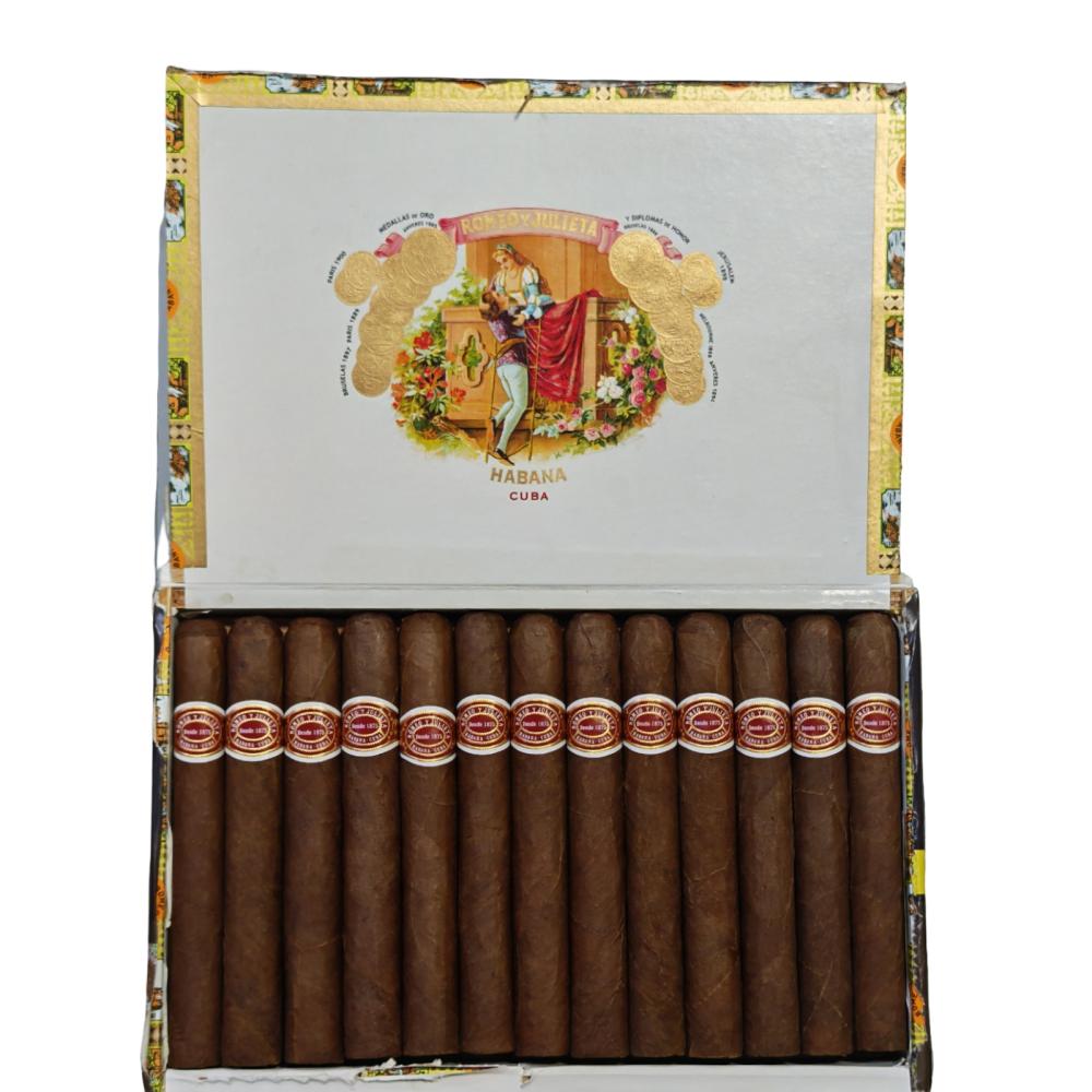 Romeo y Julieta Mille Fleurs Cuban Cigar 129mm Small Corona EKLEEL VAPE -  Ekleel Vape Store Original Flavors and Salt Nic Devices Saudi Arabia