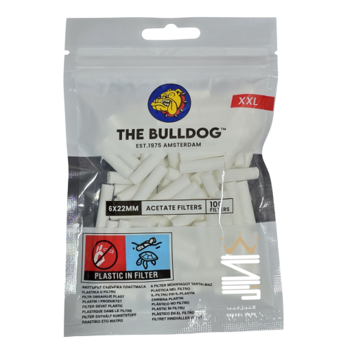فلاتر قطن 6 ملم من بولدوج - THE BULLDOG 6mm FILTER...