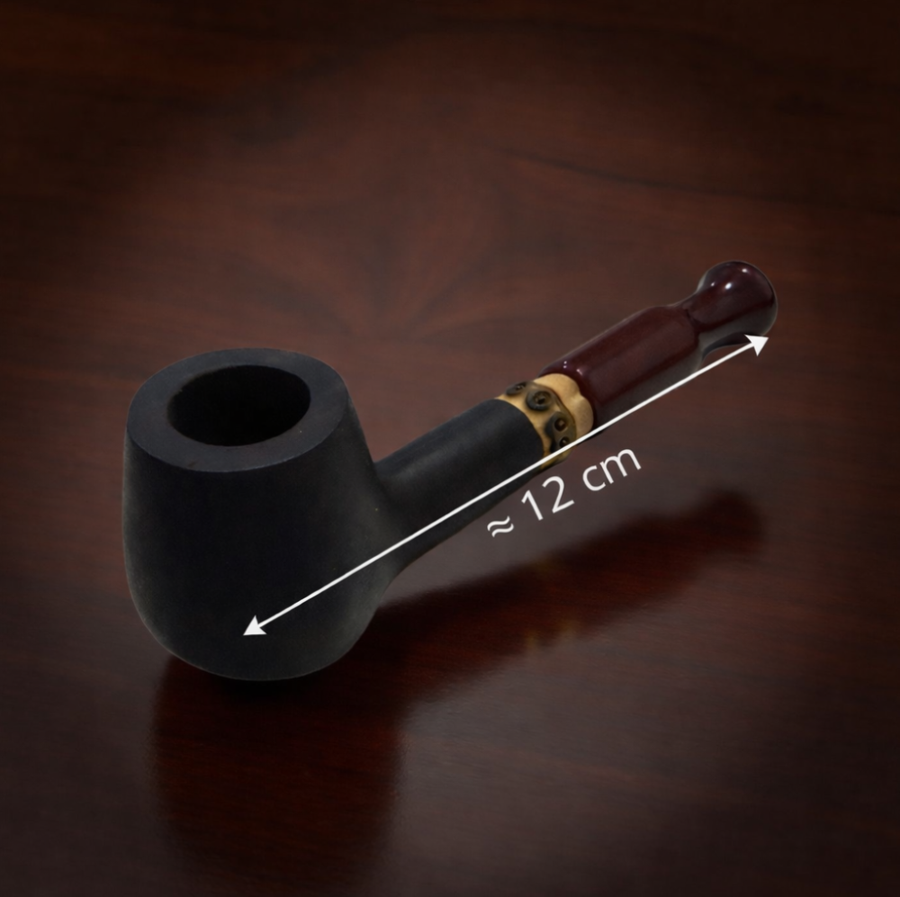 Handcrafted 3-Section Tobacco Pipe with Accessories - Buy Online in KSA |  Ekleel Vape