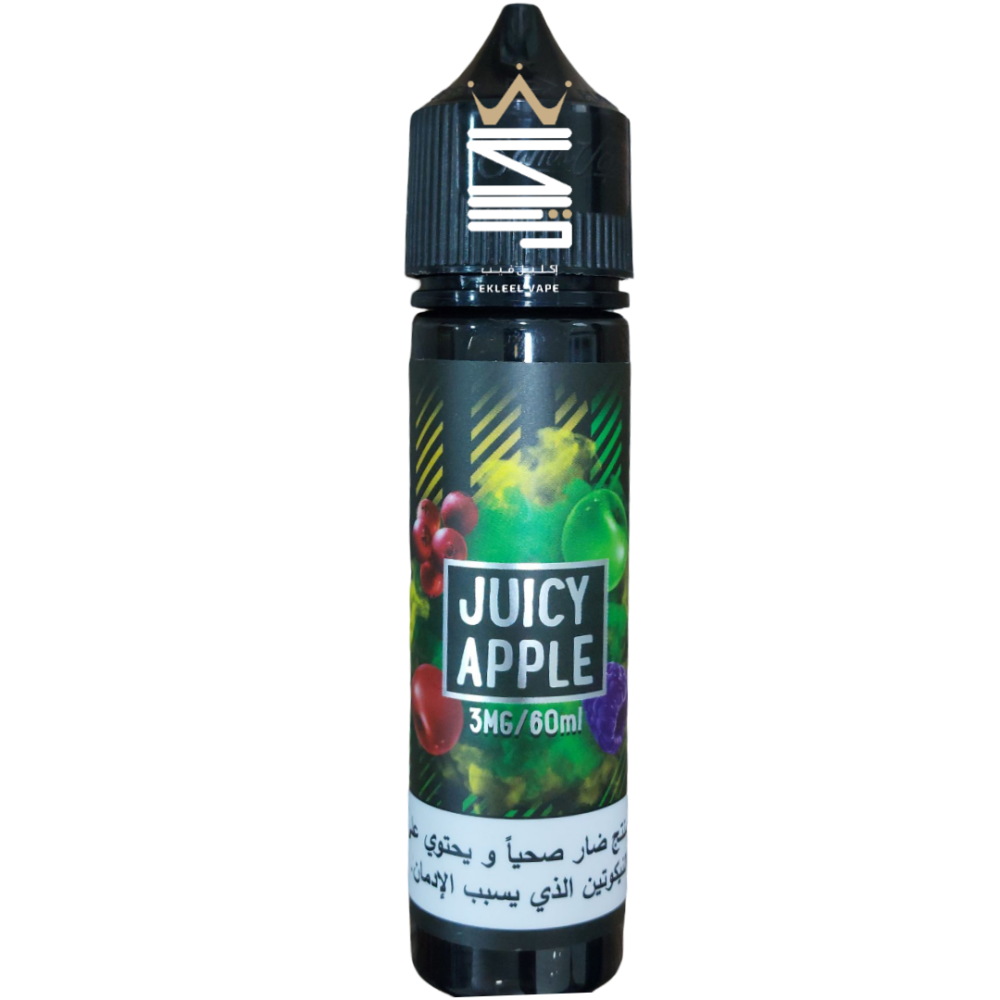 Sam Vapes Juicey Apple 60ml 3mg 6mg 12mg 18mg | EKLEEL VAPE
