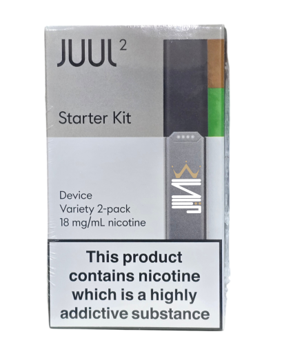 جهاز جول 2 مع طقم بودات - JUUL 2 STARTER KIT 2 pre...
