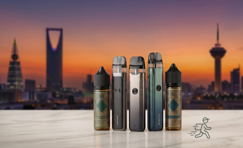 Authentic vape devices and e-liquids from Ekleel Vape store with Saudi