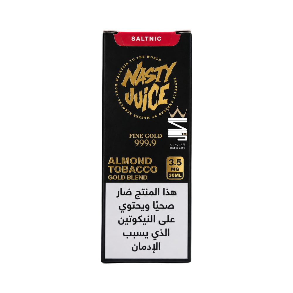 almond tobacco Vanilla E-Juice by Humble Juice Co Nasty Gold Blend Almond Tobacco