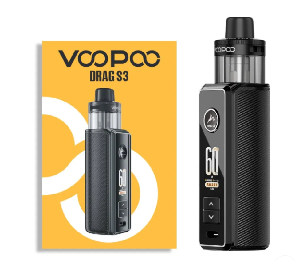 VOOPOO DRAG S3 Pod System 3000mAh EKLEEL VAPE - Ekleel Vape Store Original  Flavors and Salt Nic Devices Saudi Arabia