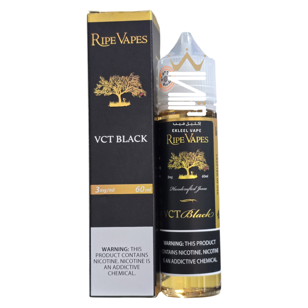 نكهة في سي تي بلاك من شركة رايب فيب 60مل - RIPE VAPES VCT BLACK 60ml