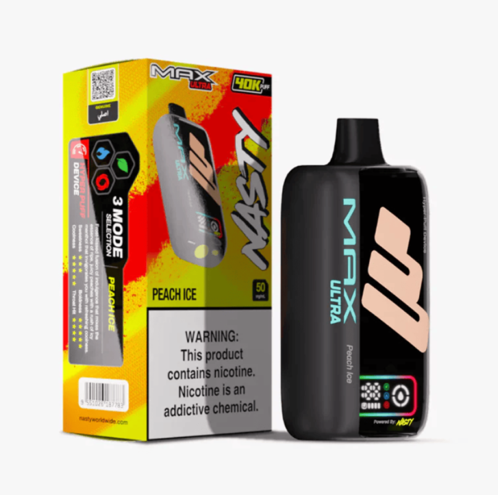 NASTY MAX ULTRA 40000 PUFFS - Buy Online in KSA | Ekleel Vape - Ekleel Vape  Store Original Flavors and Salt Nic Devices Saudi Arabia