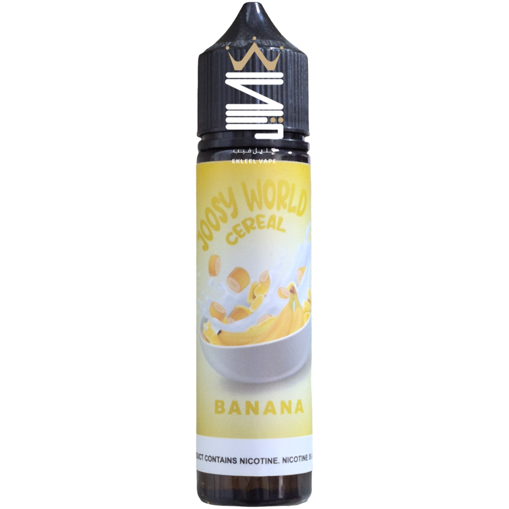 banana flavor juul Joosy World Cereal 60ML Freebase USA EKLEEL VAPE xmas Flavor:Juicy Peach Ice Banana Taffy Freeze Geek