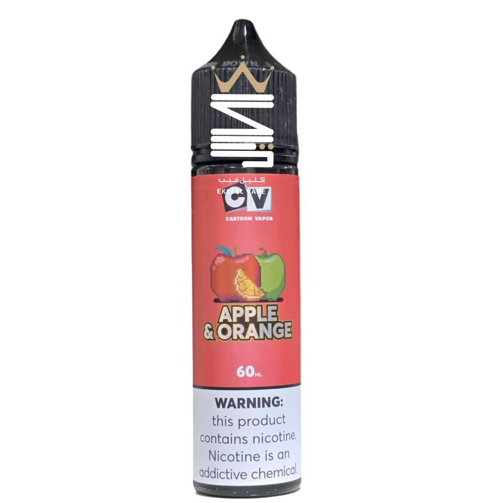 CV Apple Orange 60ml E-Liquid 3mg | EKLEEL VAPE