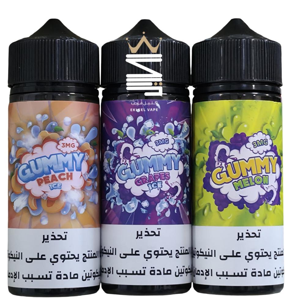 Gummy E-Liquid 120ml 3mg All Flavors | EKLEEL VAPE - Ekleel Vape Store  Original Flavors and Salt Nic Devices Saudi Arabia