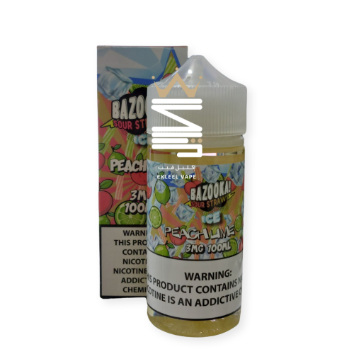 elfbar nachfüll pod läuft aus BAZOOKA PEACH LIME ICE 100ml - Buy Online in KSA | Ekleel Vape