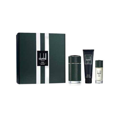 طقم عطر دانهيل ايكون ريسنج عطر100مل+عطر 30مل+جل اس...