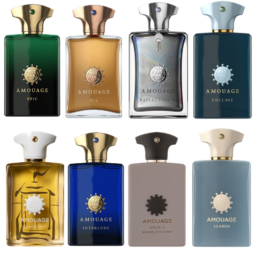 مجموعة عينات عطور امواج الرجالية