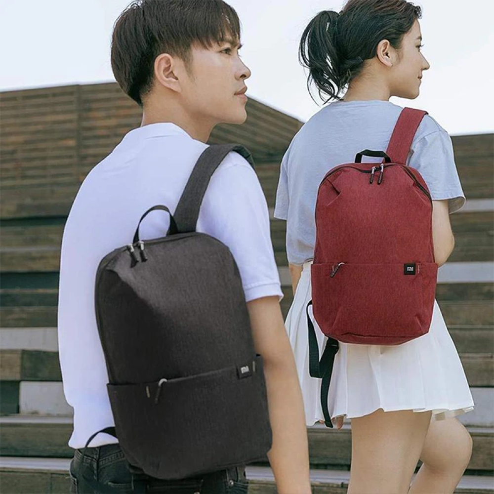 حقيبة ظهر شاومي يومية مي كاجوال صغيرة بحجم 12 انش - برتقالي