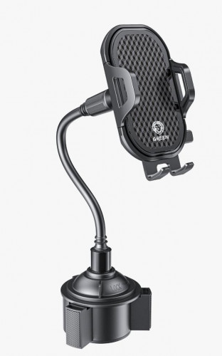 حامل جوال جرين للسيارة بقاعدة تثبيت بمكان الأكواب