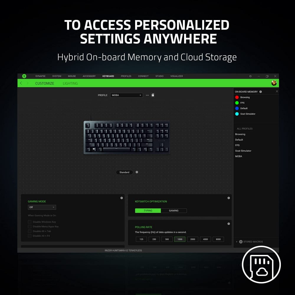 Razer Huntsman V2 Tenkeyless