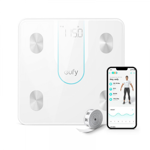 ميزان يوفي الذكي P2 رقمي لاسلكي لقياس الوزن ابيض