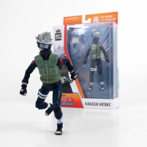 NARUTO SHIPPUDEN BST AXN KAKASHI HATAKE ACTION FIGURE BY THE LOYAL SUB