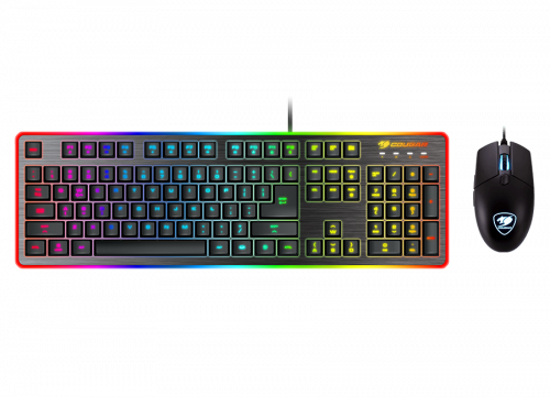 كومبو كوجر كيبورد وفأرة مخصصة للألعاب ديث فاير