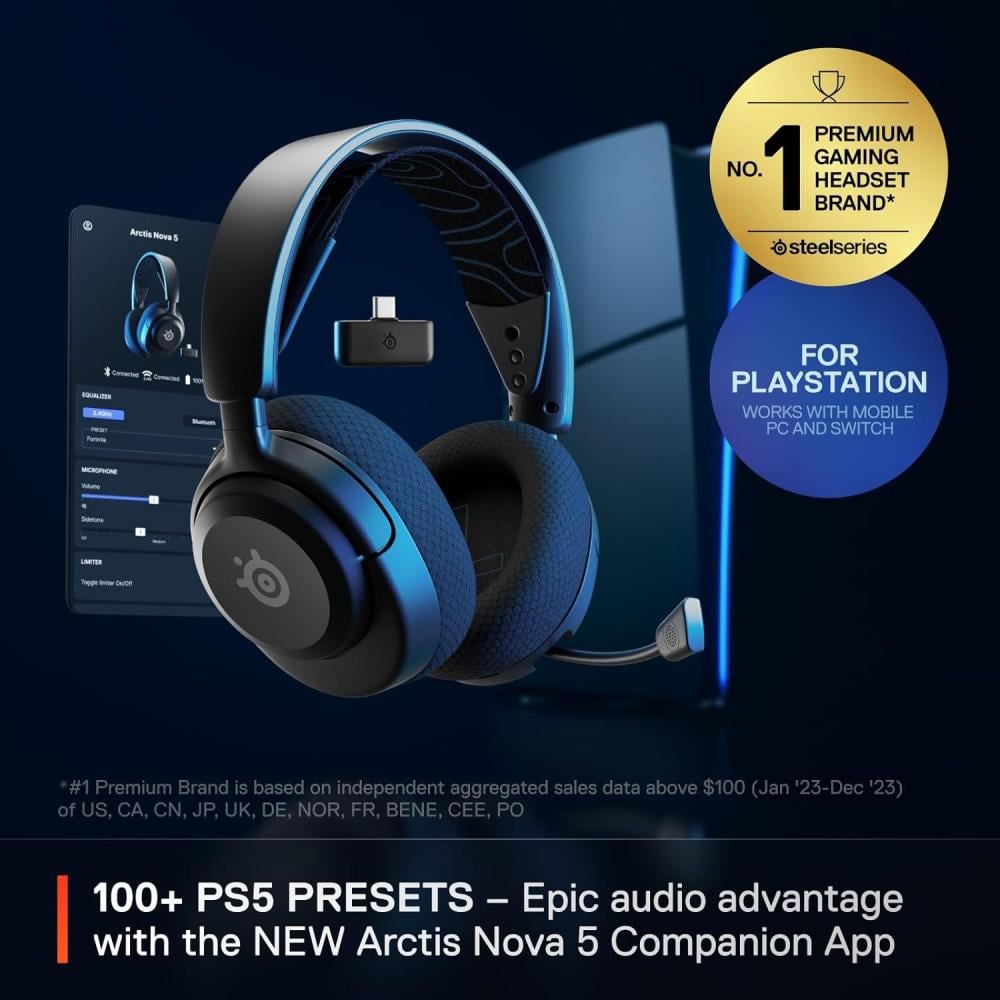 SteelSeries Arctis Nova 5P Wireless Headset Review