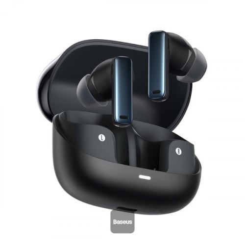 سماعة بيسوس Bowie M2s لاسلكية بلوتوث عازل للضوضاء - أسود