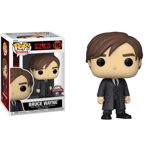 Pop Movies The Batman Bruce Wayne in suit