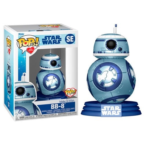 Funko Pop Star Wars Metallic Blue Pops Boy