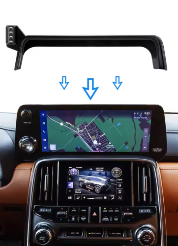 حامل هاتف للسيارة للكزس LX600 / LX700 (2022–2024) – مشبك تثبيت على الشاشة