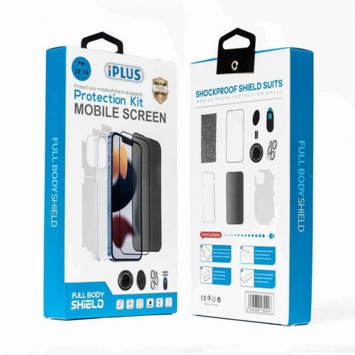 بكج حماية ايفون Iplus -8 in 1 - لسلسلة ايفون 14
